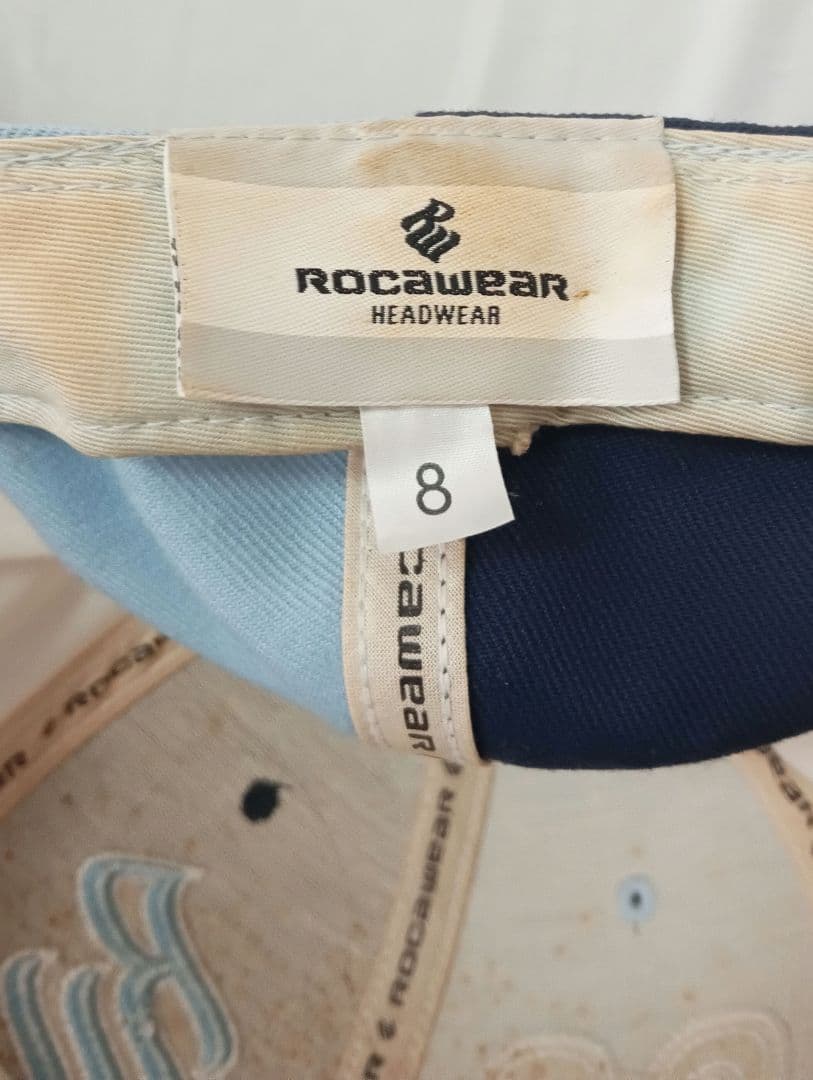 f*様 00年Rocawear（ロカウェア）のクレイジーパターンB-BOYキャッ