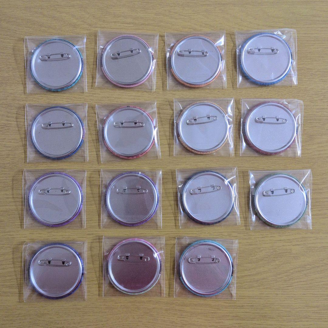 鬼滅の刃　成田アニメデッキ　紙飛行機ver　缶バッジ　15種　セット