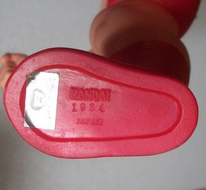 キン肉マン　特大ソフビ　31ｃｍ　1984年　バンダイ製　放映当時物　美品