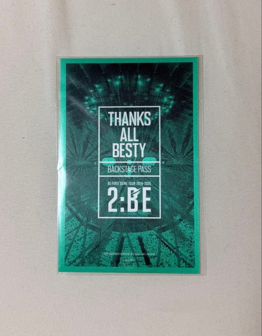 BE:FIRST DOME TOUR dvd BMSG限定盤