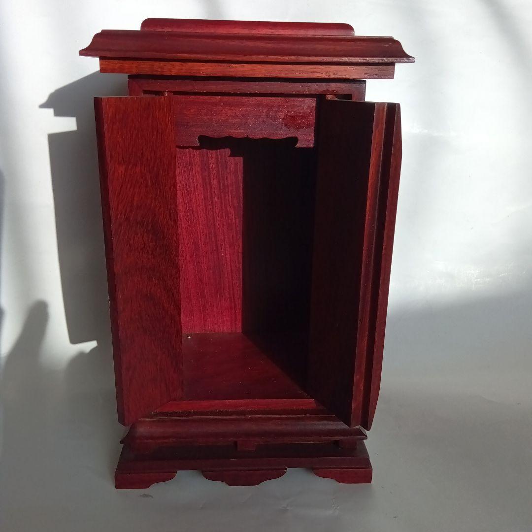 厨子のみ　総高さ約22.5㎝　匿名配送