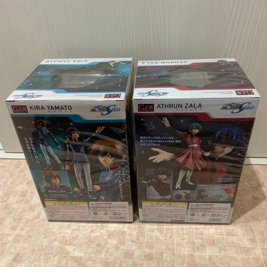 ガンダムSEED キラ・ヤマト　アスラン・ザラ　フィギュア2体セット