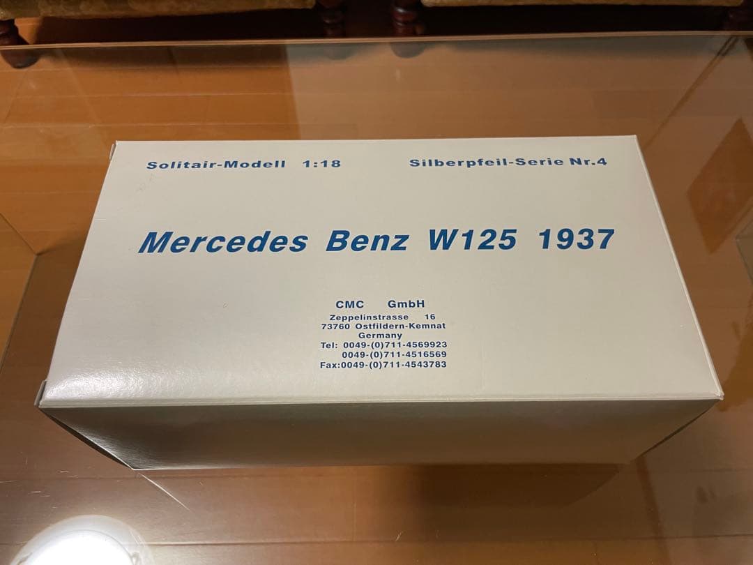 価格変更1/18 CMCメルセデス・ベンツ W125 1937年 未展示品