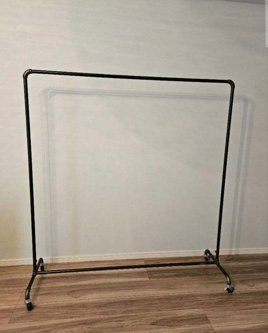 週*で様 WSTANDARD インダストリアル アイアンハンガーラック