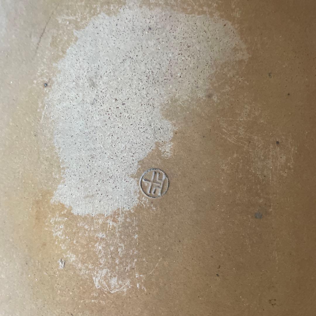 盆栽鉢　植木鉢　落款印　長方形　大きめ　シンプル　山野草