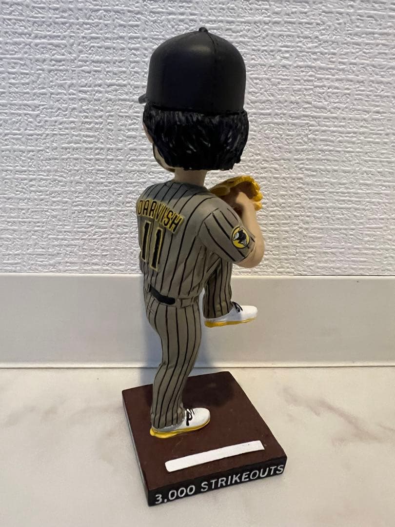 ダルビッシュ有投手 3000奪三振 サンディエゴパドレス ボブルヘッド人形