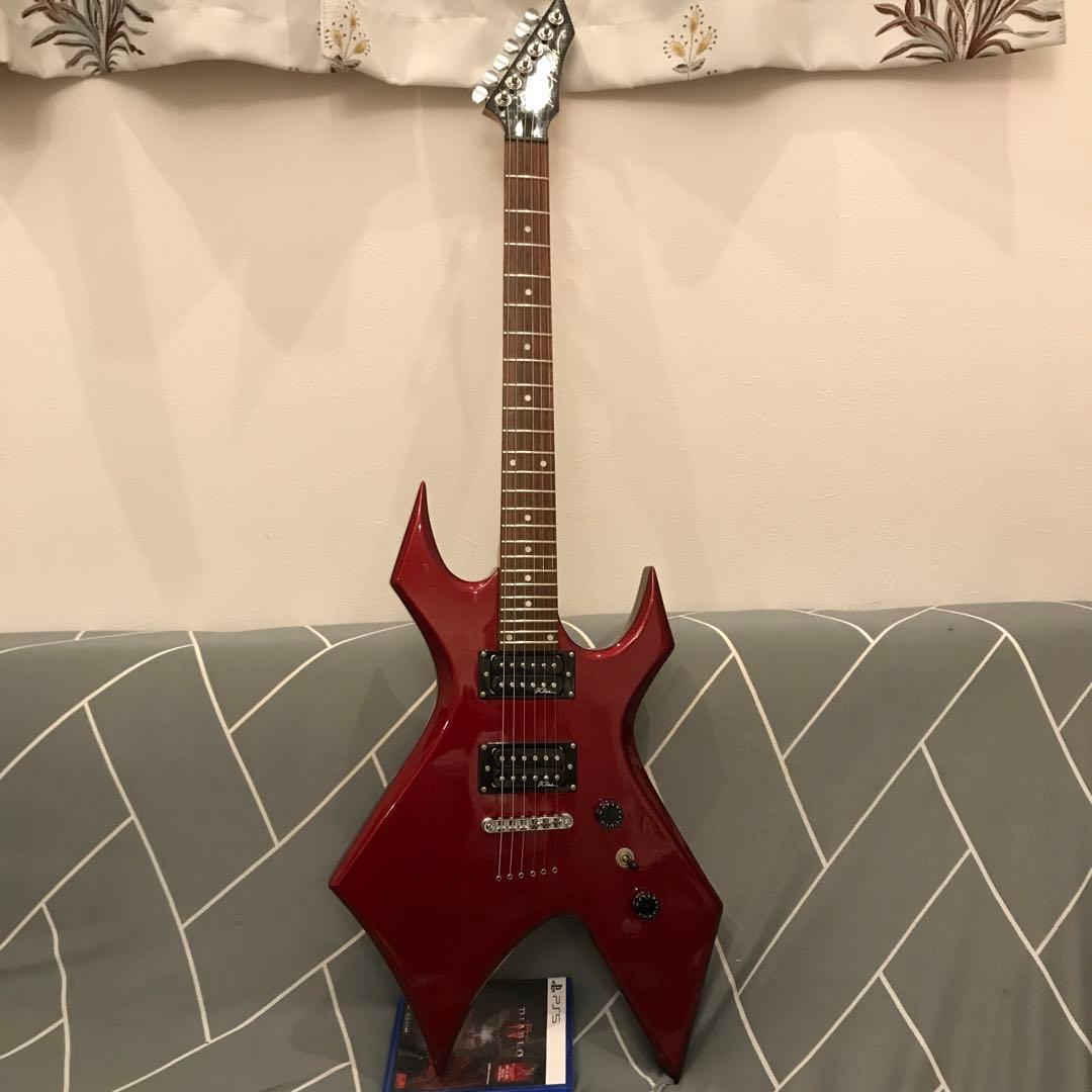 BC Rich ワーロック エレキギター 赤