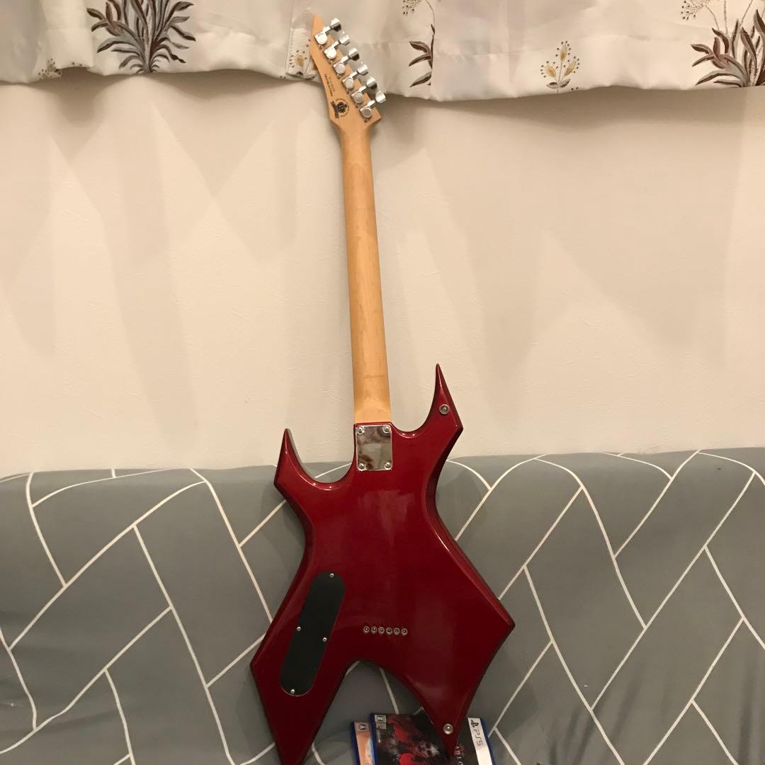 BC Rich ワーロック エレキギター 赤