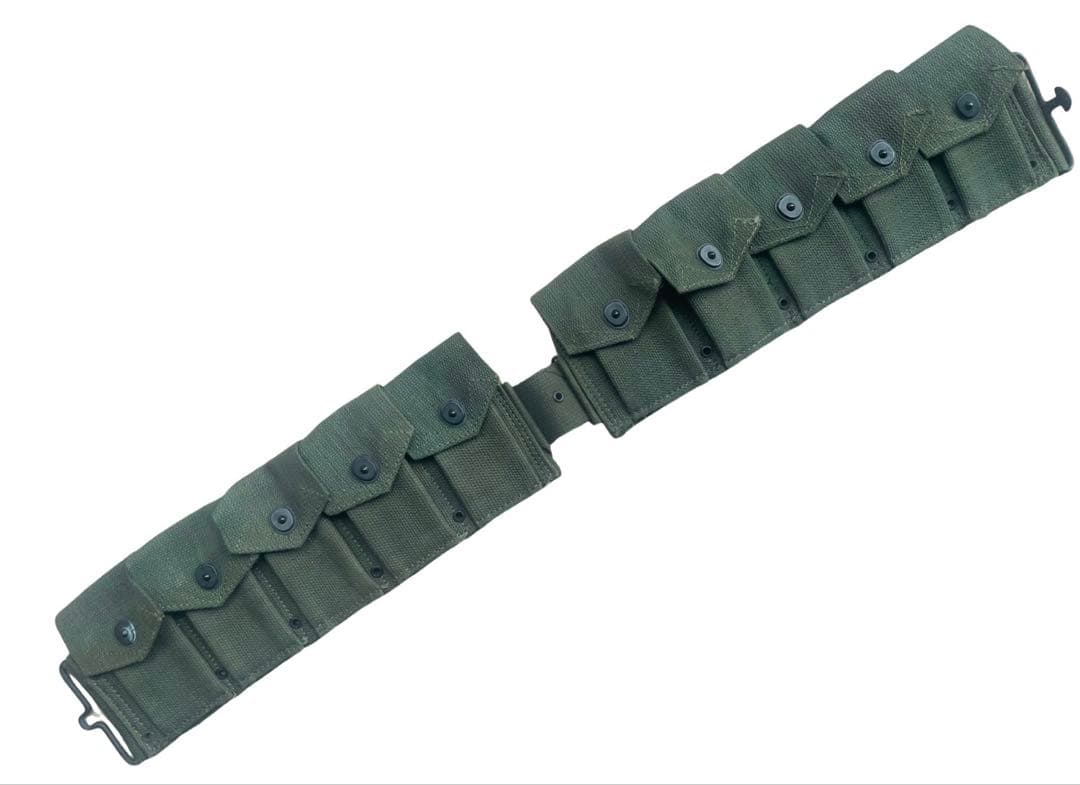 米軍朝鮮戦争ナム戦と採用していたカートリッジベルト