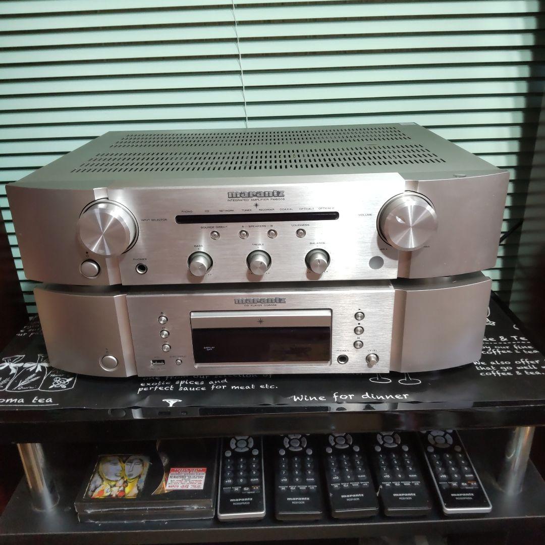 美品 marantz PM6006 CD6006ステレオアンプセット
