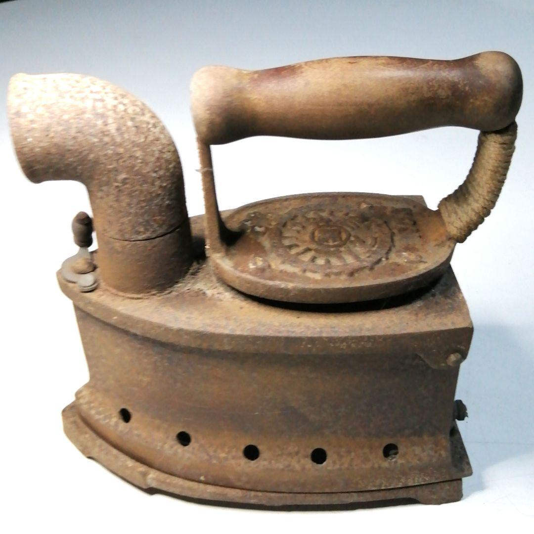 【骨董品】アンティーク・アイロン　昭和レトロ