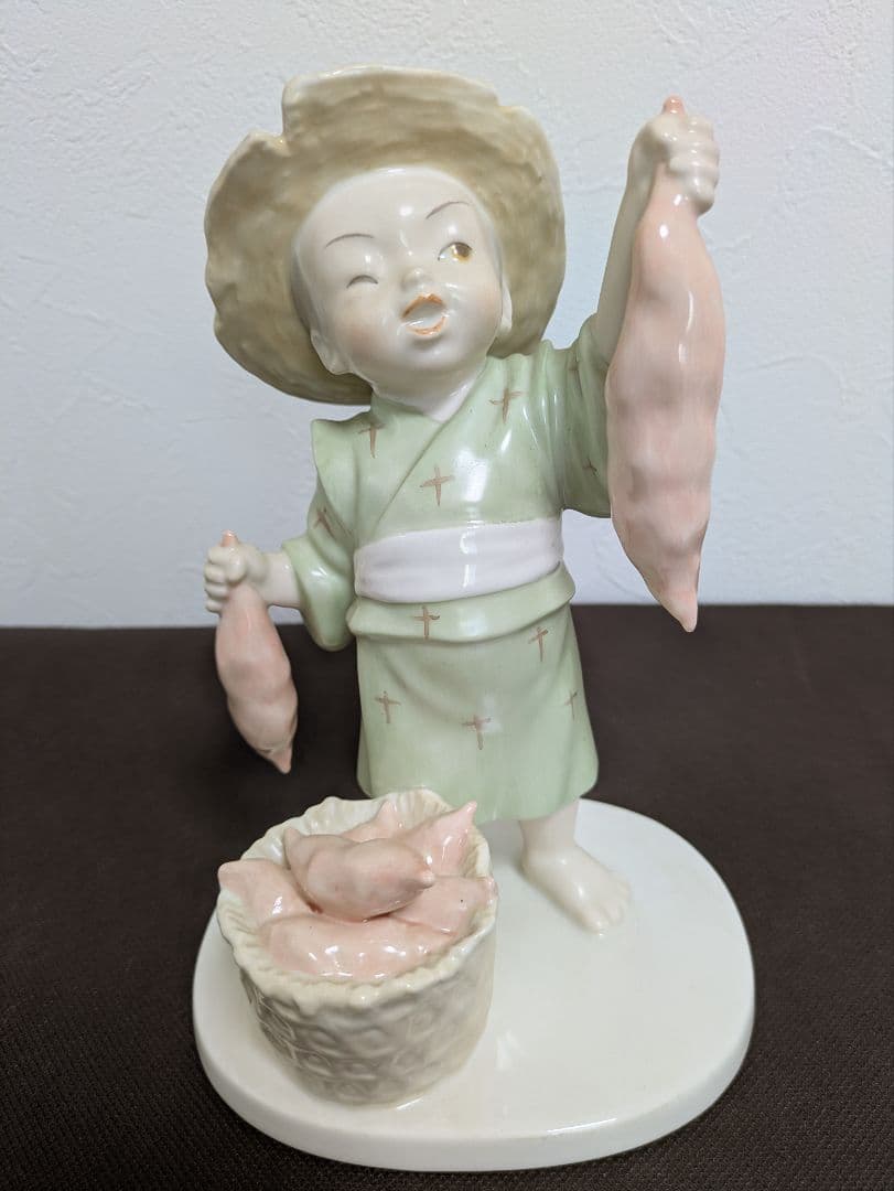 ノリタケ【乃りたけ陶房☆小島豪作】童子人形シリーズ【5点セット】