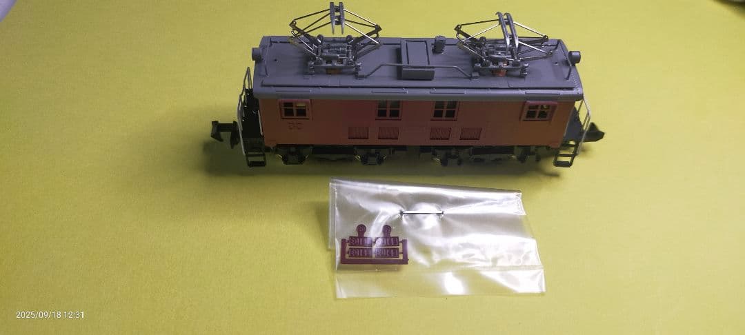 ワールド工芸西武ＥＤ14型電気機関車 　塗装完成品