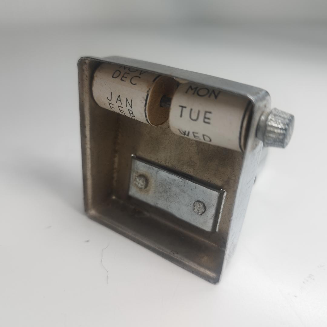 デスクカレンダー ビンテージ クロック 文具 us カレンダー 古着 h73q