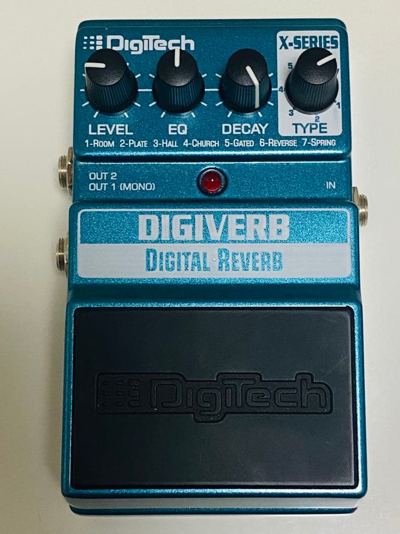 DigiTech DIGIVERB デジタルリバーブ エフェクター