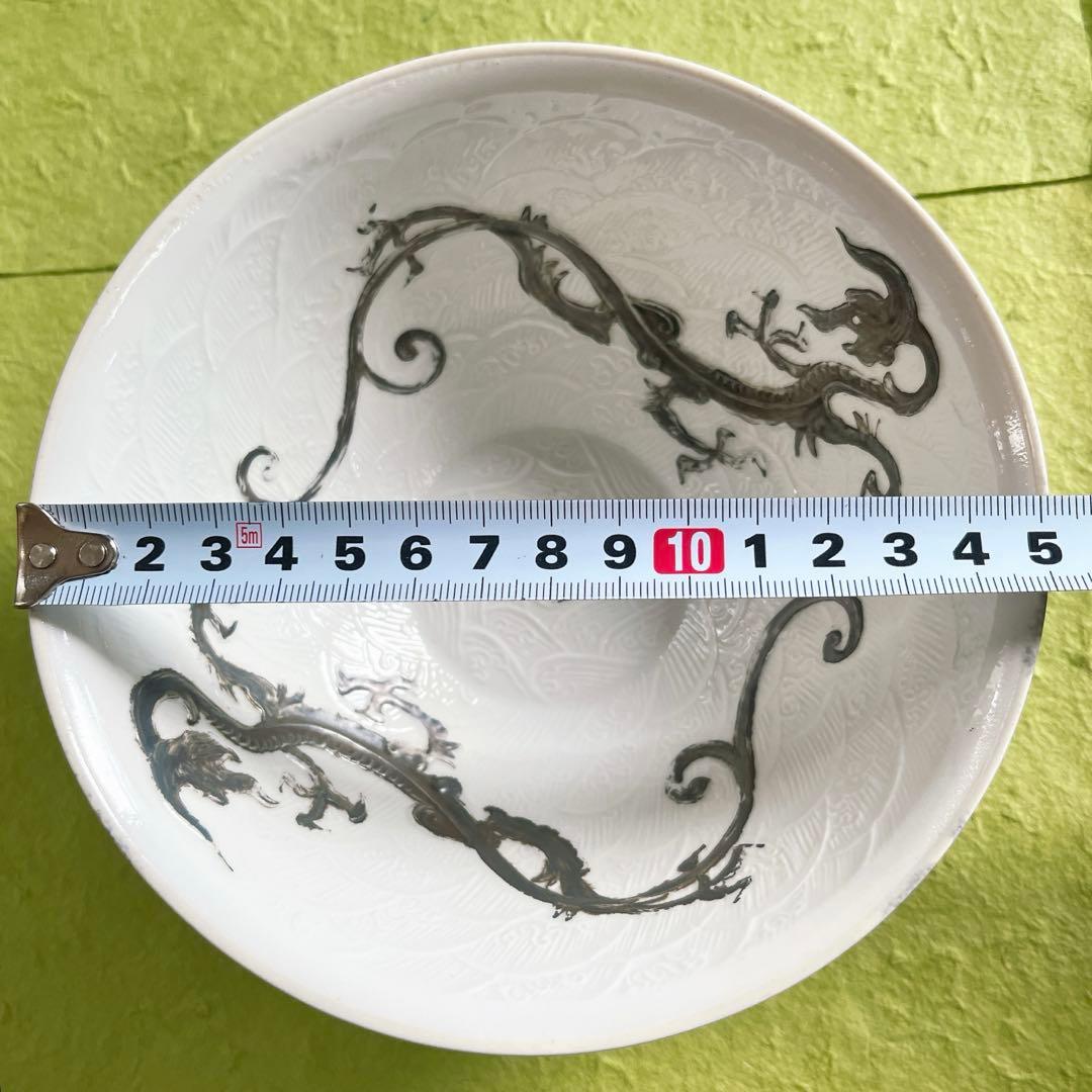 有田焼『深川製磁アンティーク』龍飯碗（大正末期〜昭和初期）✨超希少骨董品✨