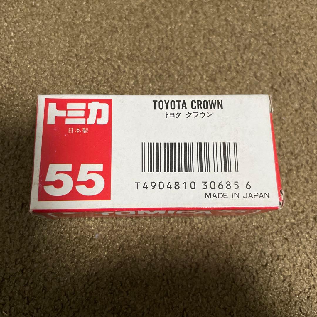 No.55 トヨタ クラウン 日本製 赤ロゴ 絶版 1台