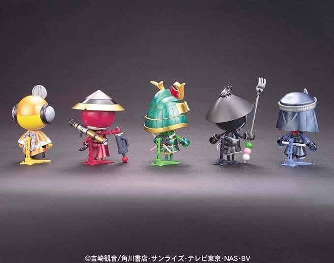 新品・未使用品プラモコレクション DX04 武者ケロロ小隊セット (ケロロ軍曹)