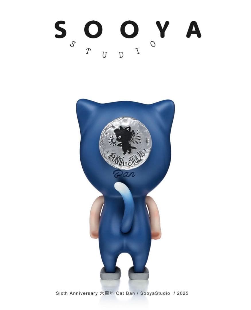 SooyaStudio 6 周年Cat Ban フィギュア 2025
