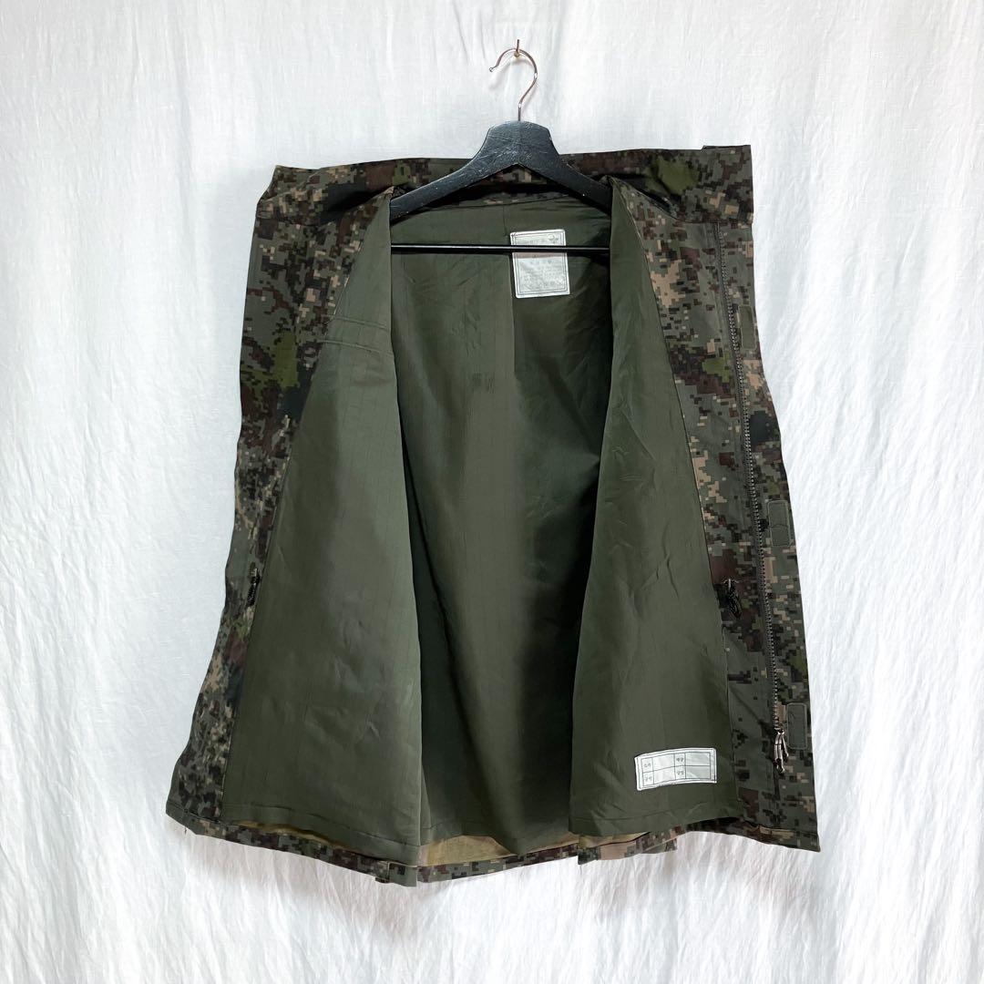良品 韓国軍 デジタルカモ 迷彩 シャツ ジャケット カモフラ ジャケット