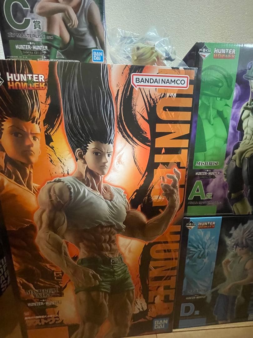 一番くじ　ハンターハンター　 フィギュア　A賞　C賞　D賞　F賞　ラストワン
