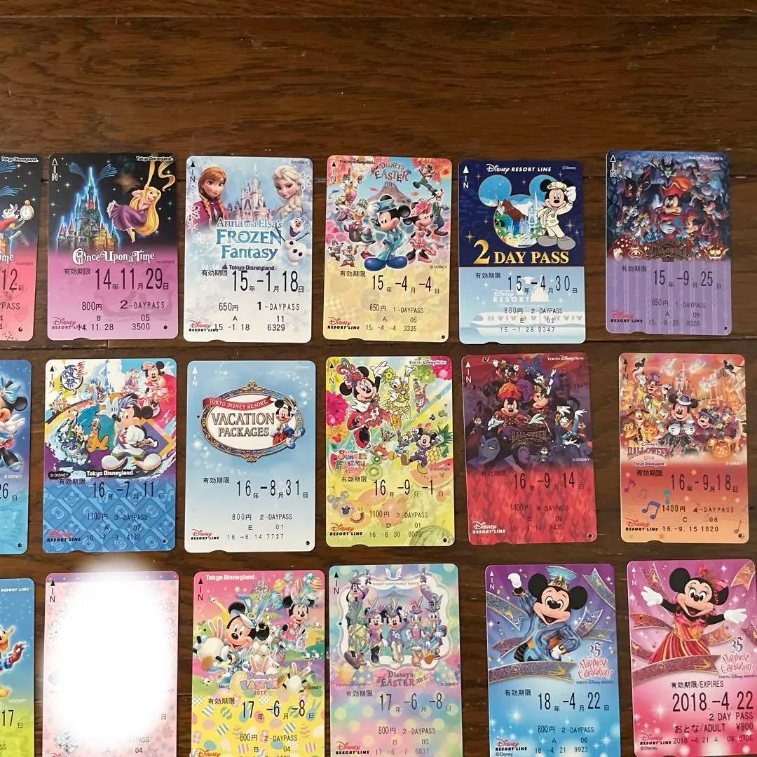 ディズニー リゾートライン フリーきっぷ まとめセット