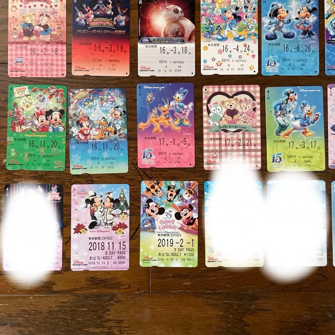 ディズニー リゾートライン フリーきっぷ まとめセット