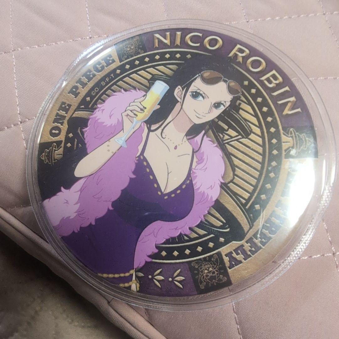 ONEPIECE ロビン 海ほたる シーファイヤフライ号の冒険 缶バッジ 20周