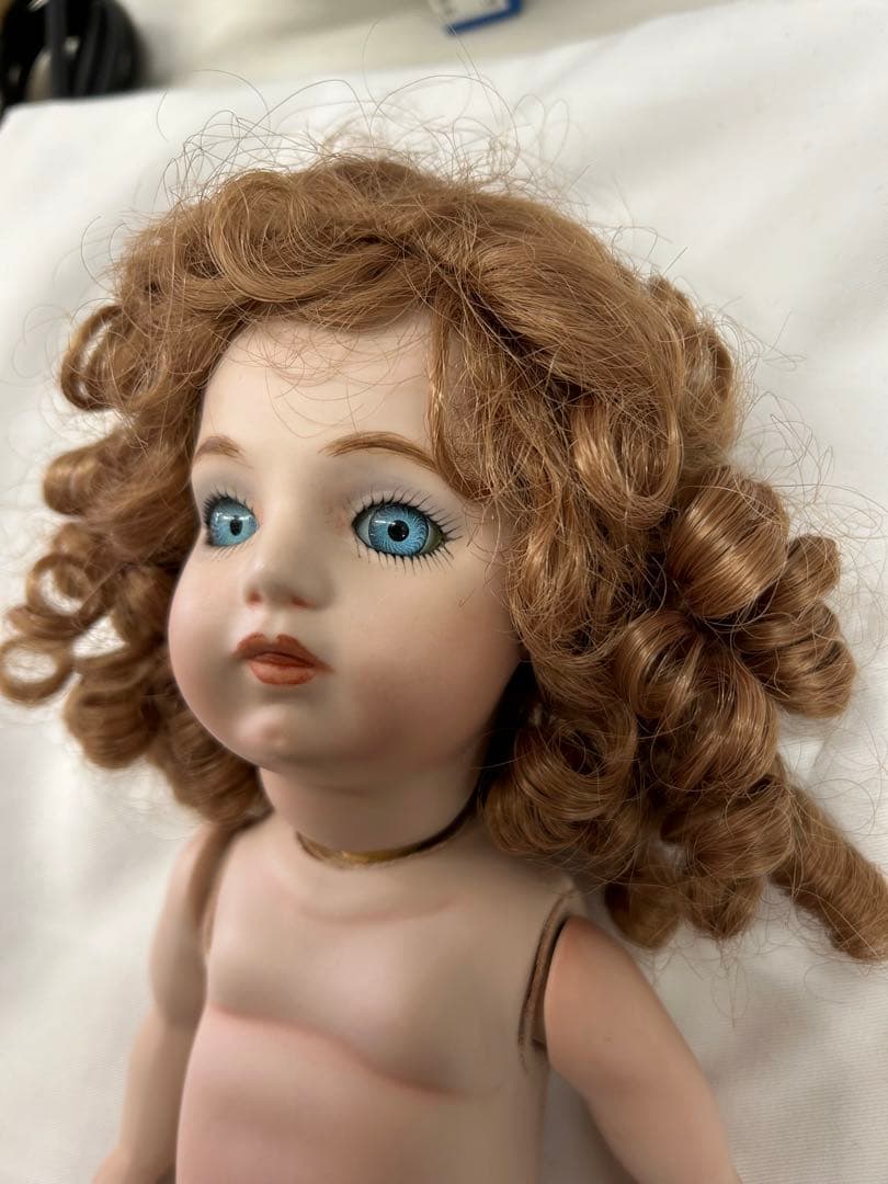 BRU J ドール 着せ替え 陶器 ビスクドール