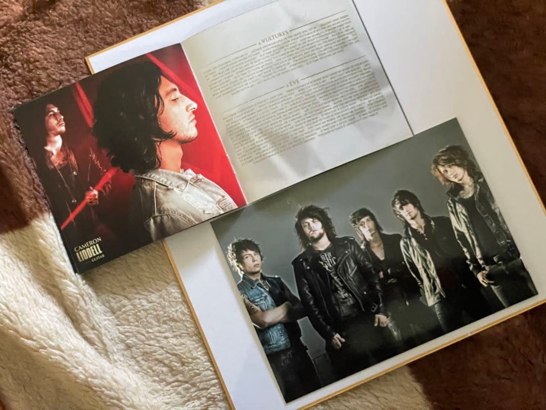 Asking Alexandria 直筆メンバー全員サイン入りジャケット 額縁付