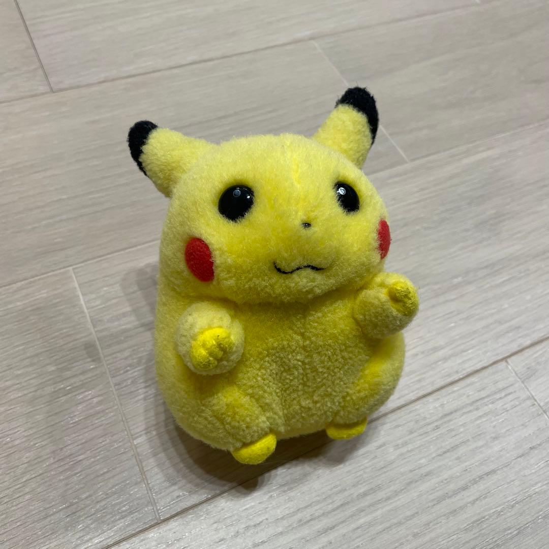 初期 初代 TOMY タカラトミー ポケットモンスター ピカチュウ ぬいぐるみ