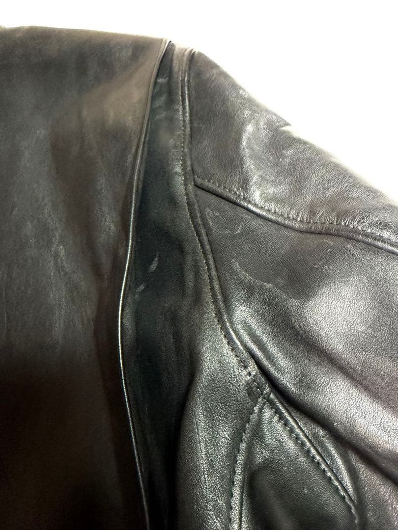 Vintage ハーレーダビッドソン　シングルライダースジャケット　サイズ38