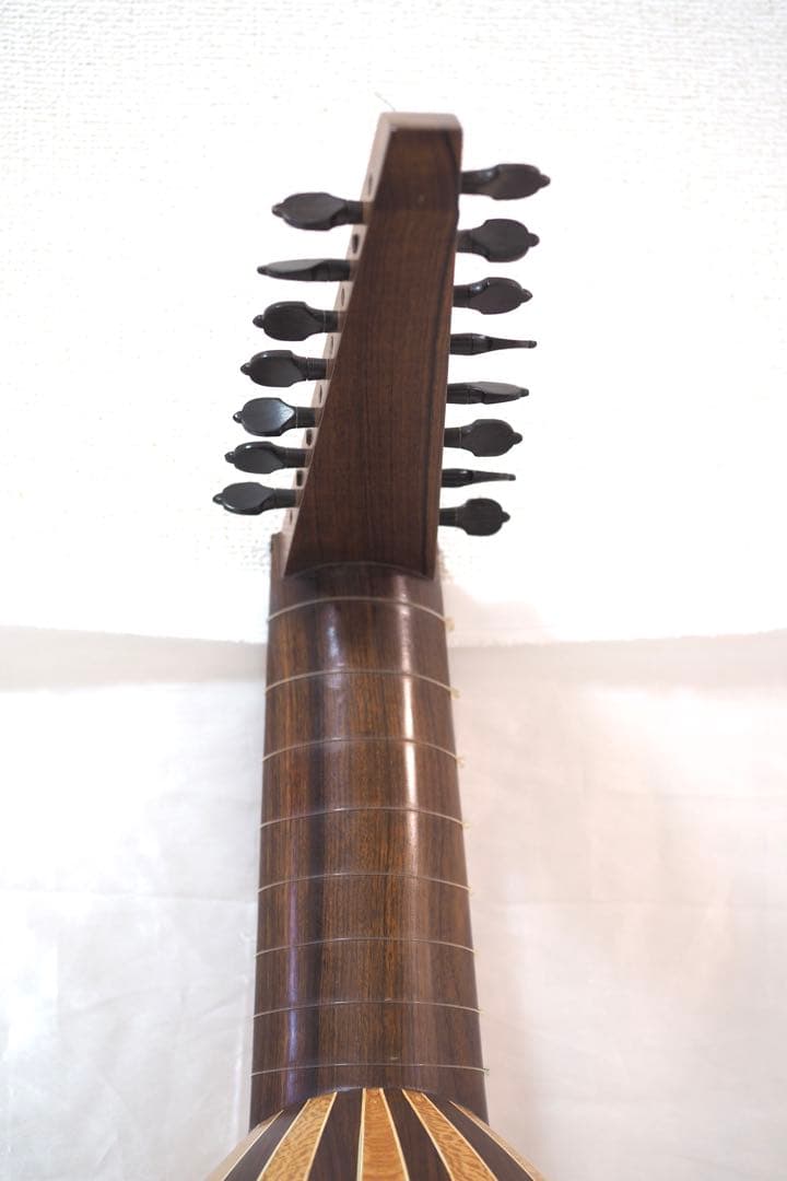 ルネサンスリュート 8コース 15弦 ハードケース付き