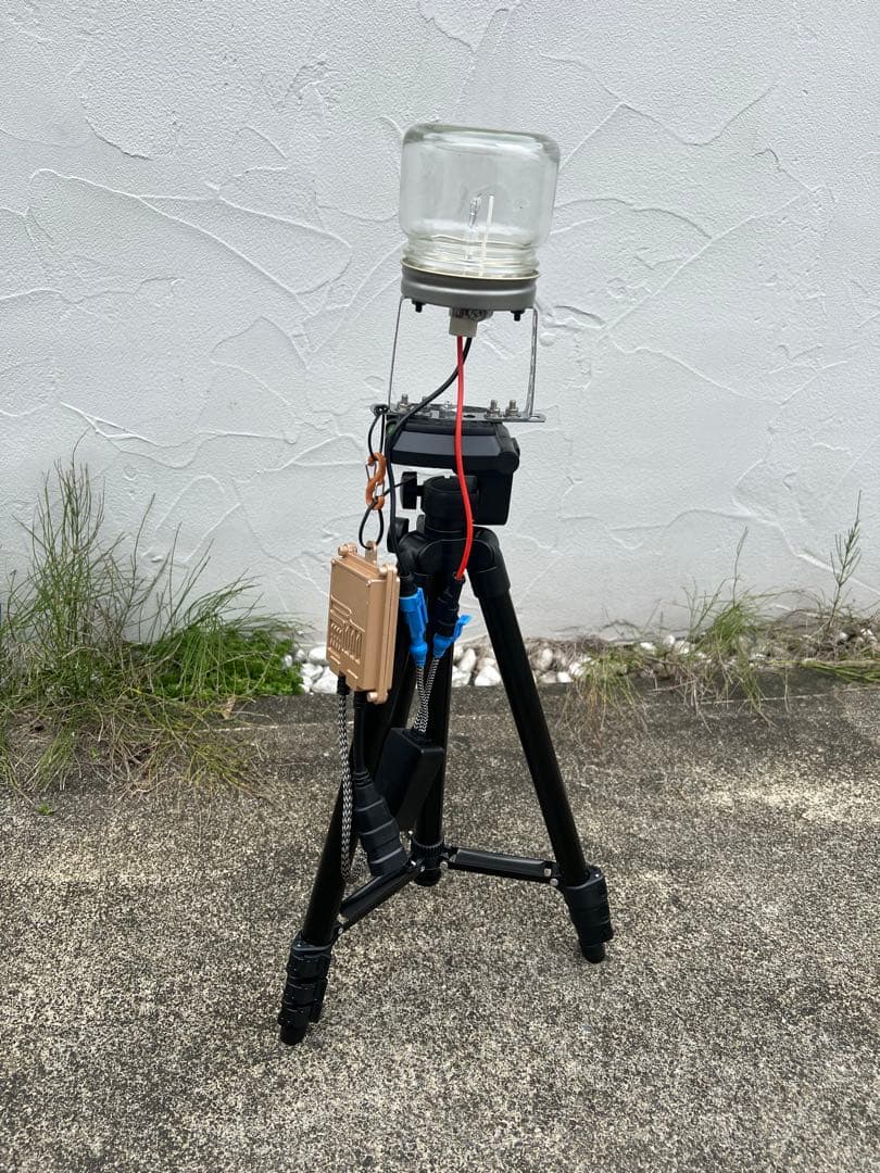 灯火採集 ライトトラップ HID 100w仕様 紫外線放出加工済