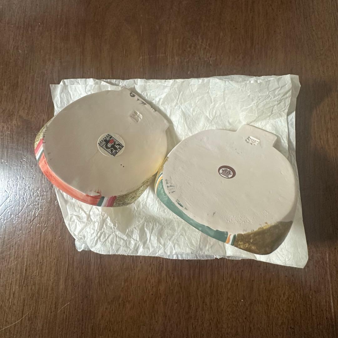 新品共箱・飾り台付き◇京陶人形「京雅び」小田益三　陶器　雛人形　雛祭り　金彩