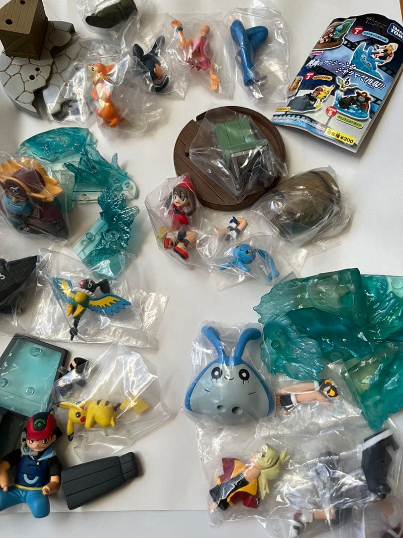 ポケモンリアルフィギュアコレクションポケモンレンジャーと蒼海の王子マナフィ全5種