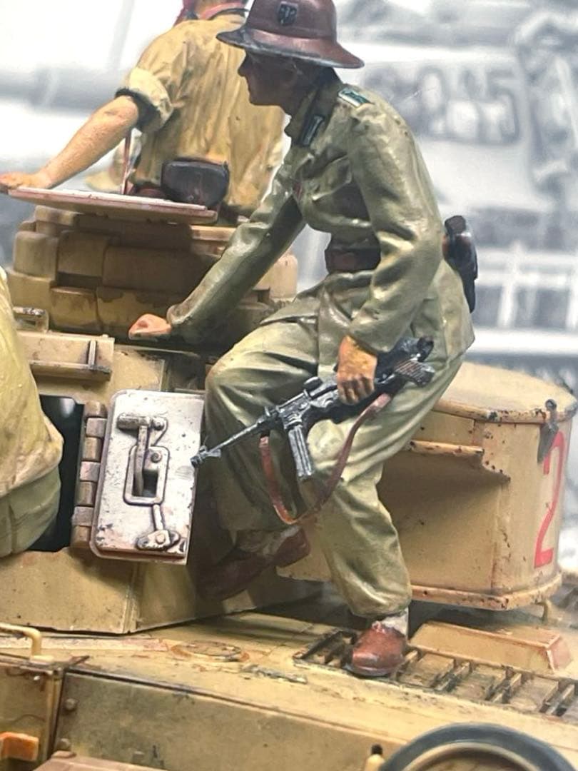 タミヤ1/35ドイツⅣ号戦車　組み立て完成品