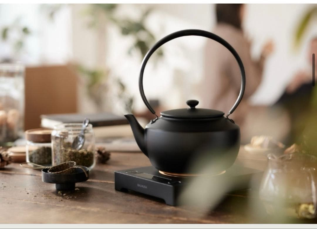 【新品未使用】BALMUDA MoonKettle ブラック 電気ケトル