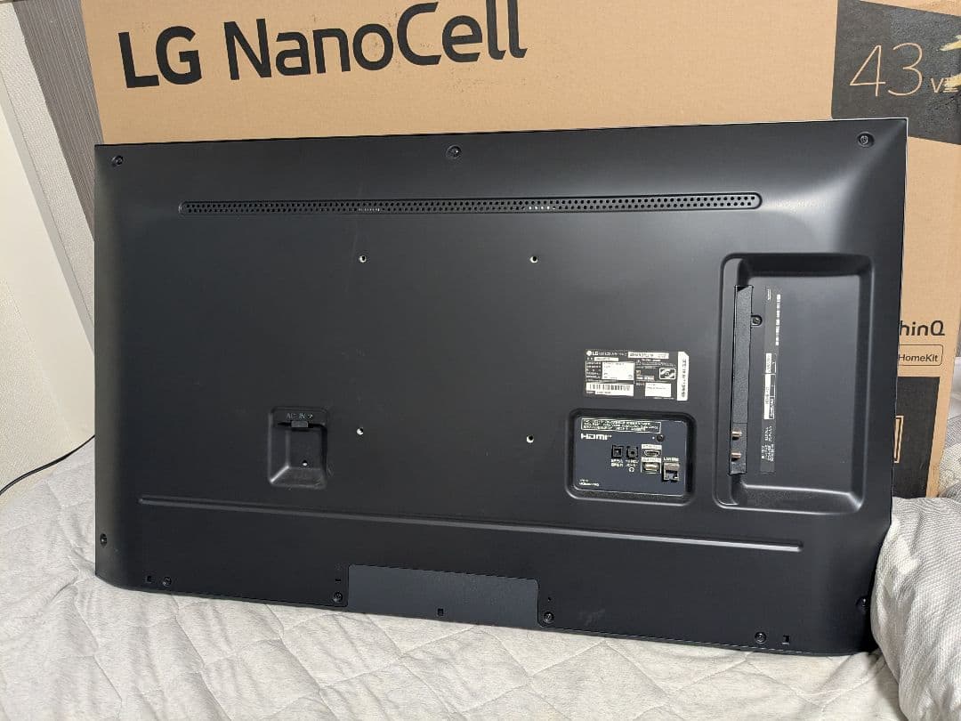 LG NanoCell 43インチ 4K テレビ 本体