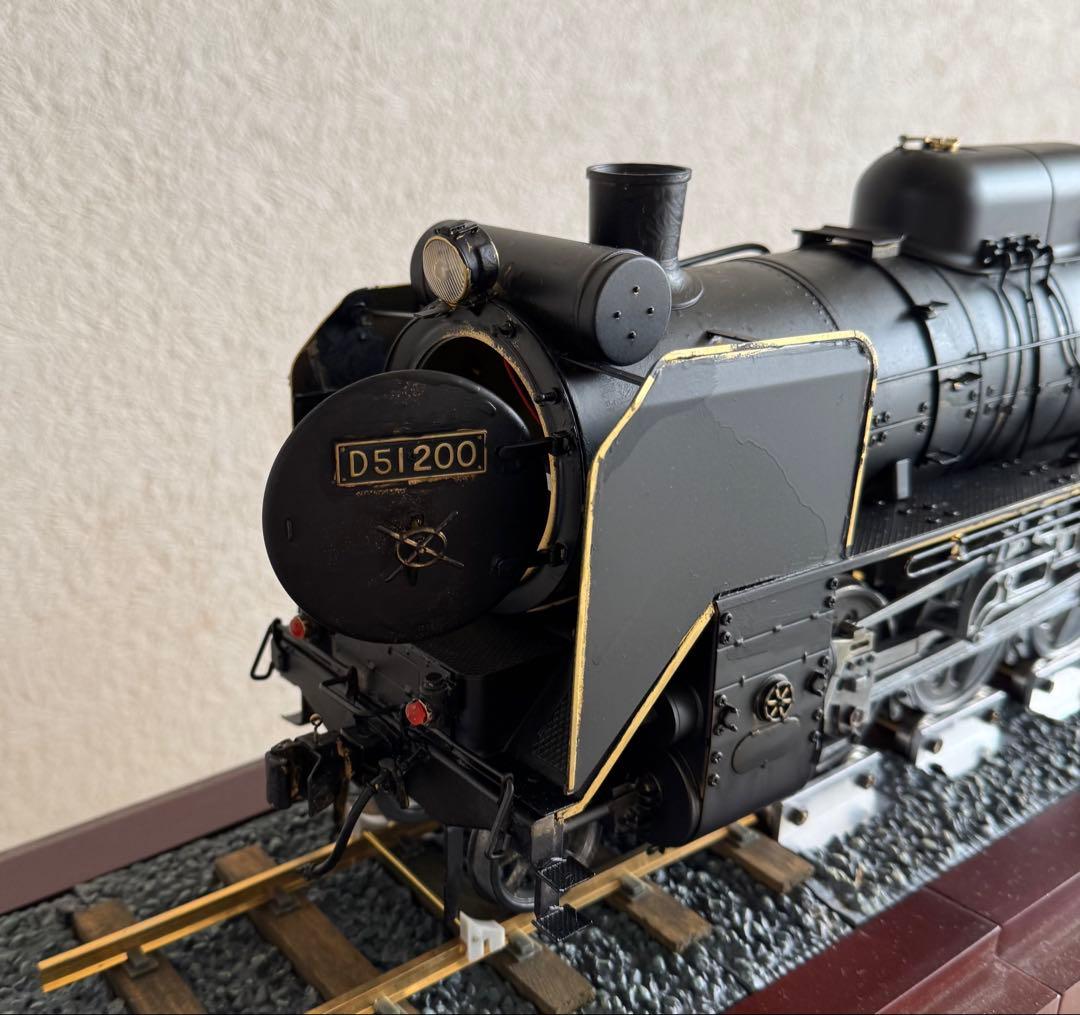 D51蒸気機関車モデル 1/24スケール アゴスティーニ