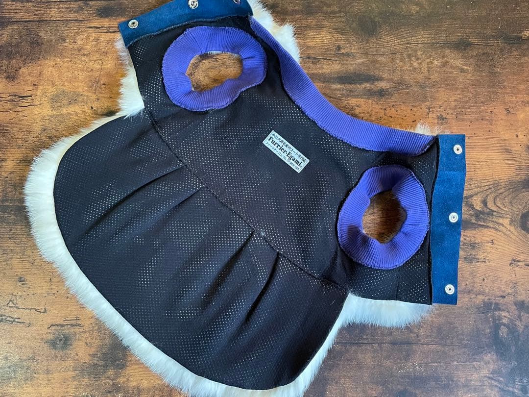 お値下げ　犬服　Furrier-Egami ラビットファーコート　大きいサイズ