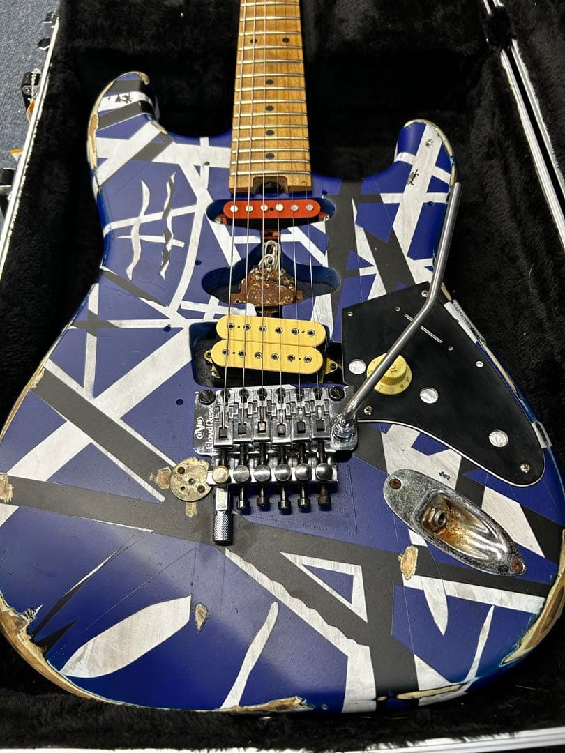 アッシュボディ！拘りのEVH Frankenstein BLUEフランケン