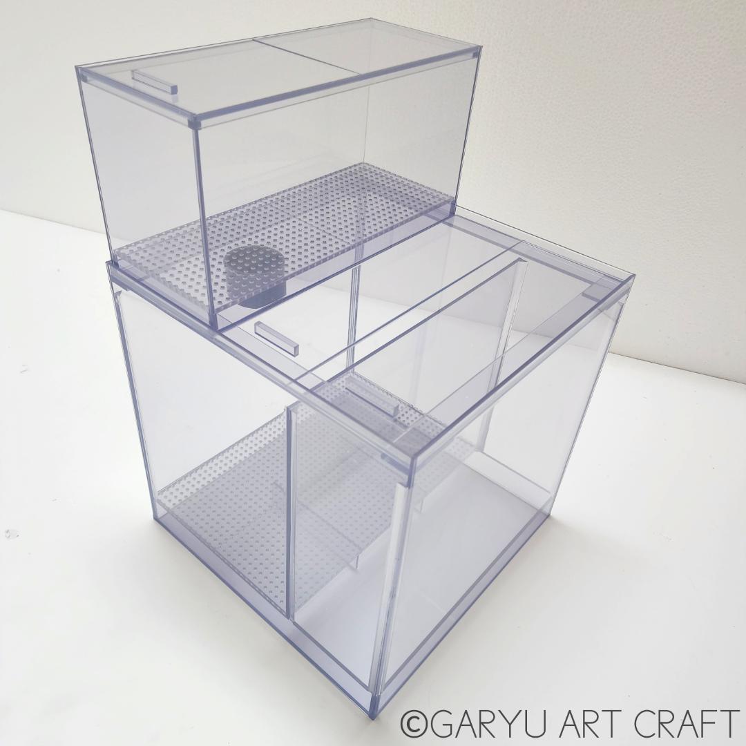 □国産2層式濾過槽□300×300×300h□オーバーフロー水槽用□