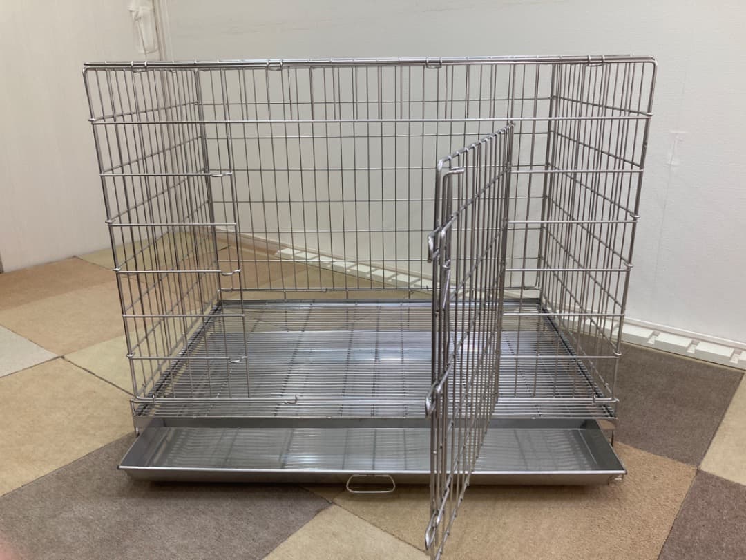 【犬用ケージ】ＰＲＯステンレスケージ　ＬＬ－ＬＳＤ　長面扉