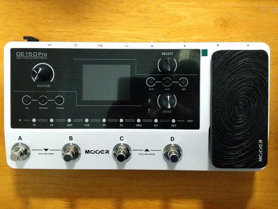Mooer GE150 Pro (アンプモデリング マルチエフェクター)