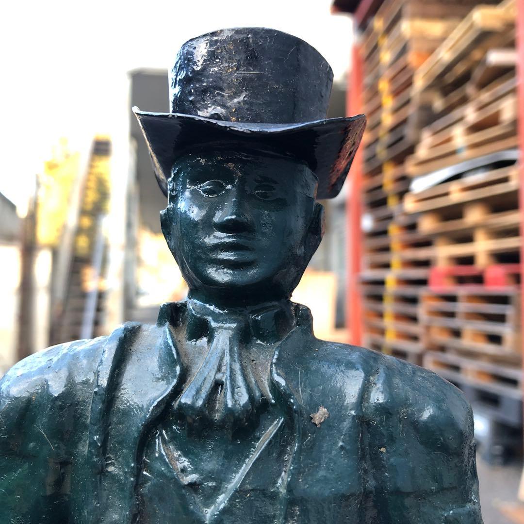 アンティーク ドイツ製　人形型手巻き時計 高さ約30cm ※ジャンク