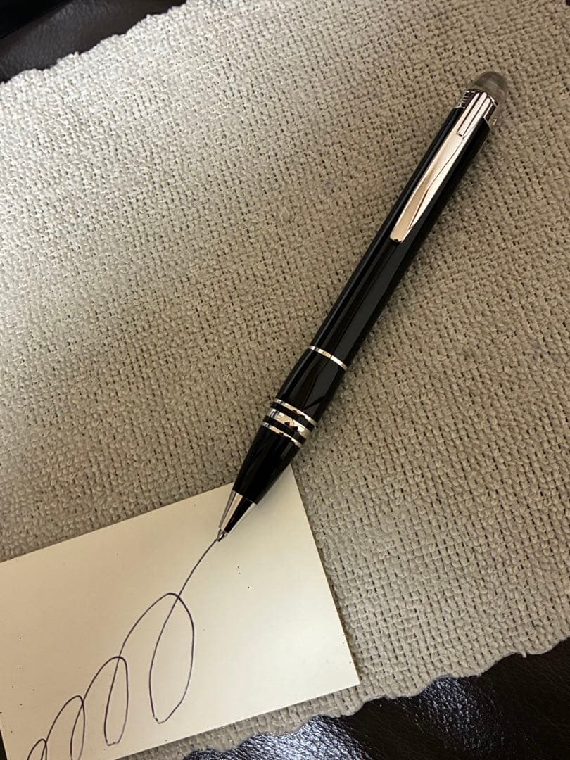 ◾️モンブラン◾️スターウォーカーボールペン◾️ミッドナイトブラック◾️筆記良好◾️化粧箱