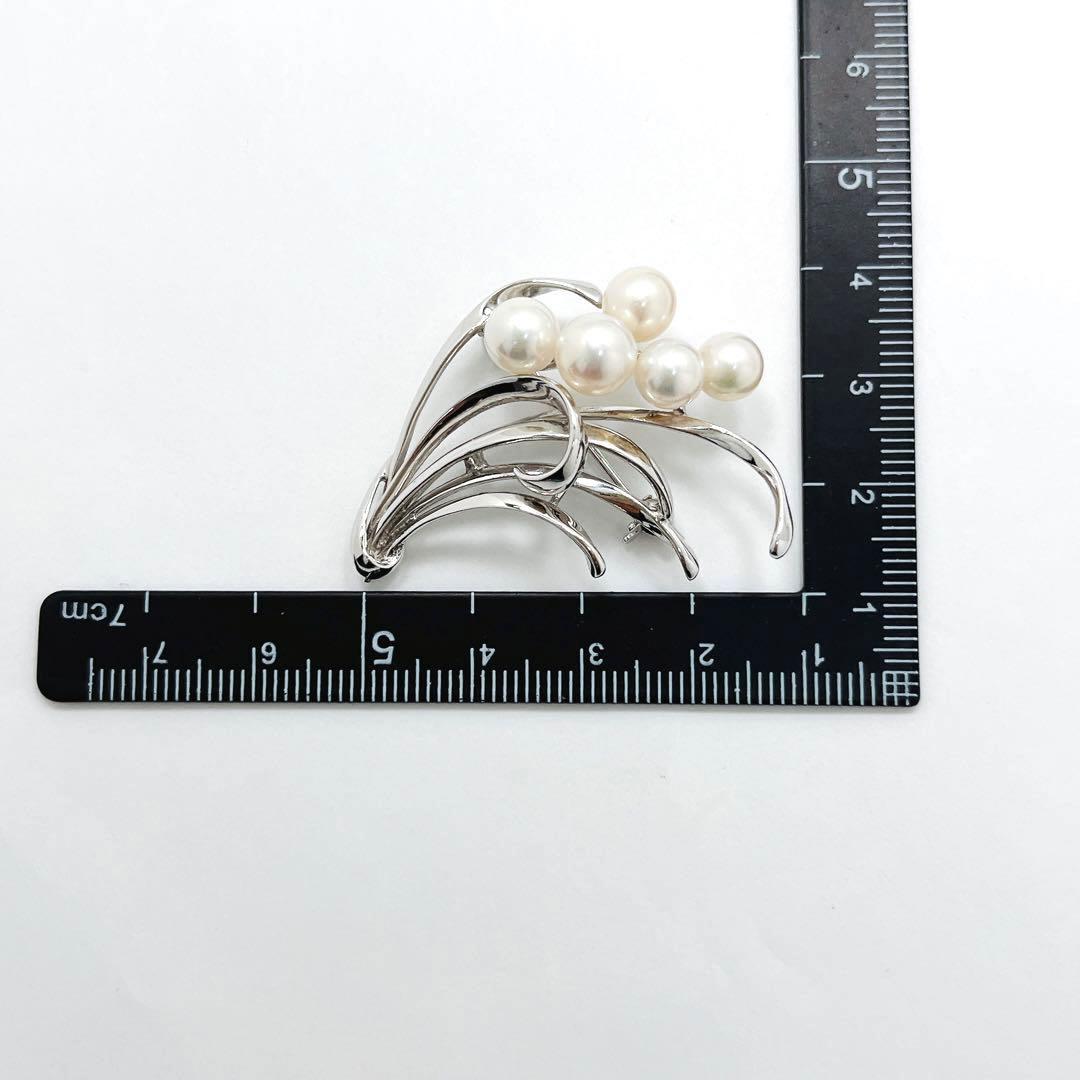 極美品✨MIKIMOTO ミキモト パール　ブローチ　コサージュ　フラワー