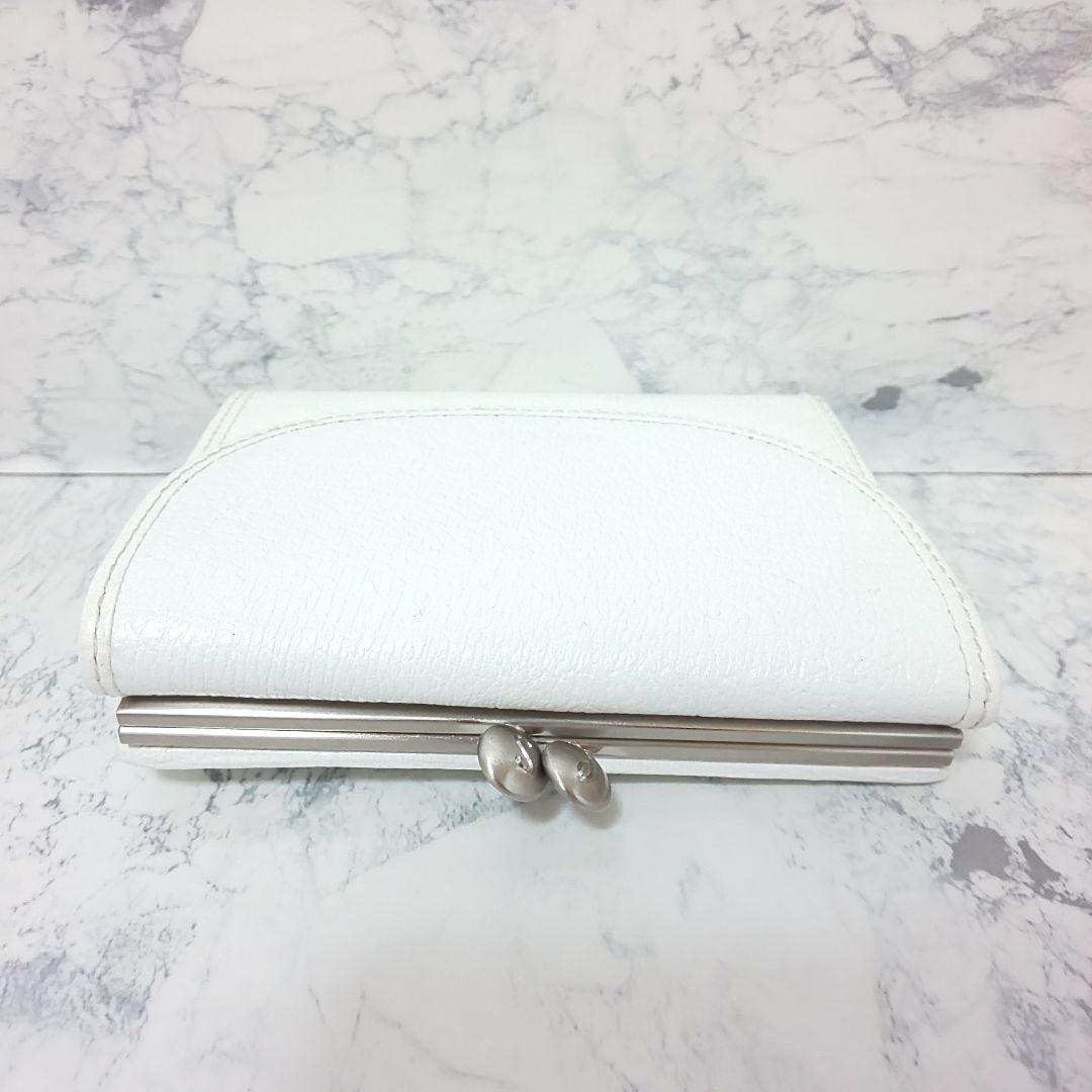 【極美品】Paul Smith グレインレザー がま口コンパクトウォレット