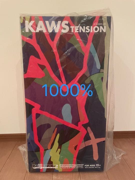 その他 BE@RBRICK KAWS TENSION 1000% TOKYO FIRST